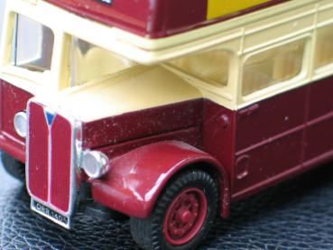 Corgi AEC Regent West Bridgeford Doppeldeckerbus, No. 3105 von 5000, 1:76