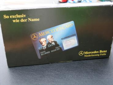 Herpa MB Promotion-Truck Mercedes Card Nr.2406 NL Fulda mit OVP Werbebox 1:87