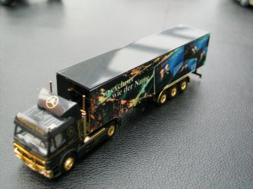Herpa MB Promotion-Truck Mercedes Card Nr.2406 NL Fulda mit OVP Werbebox 1:87
