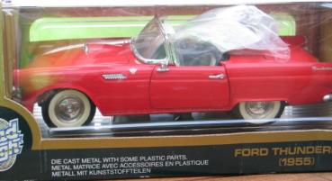 Ford Thunderbird Cabrio 1955, rot, 1:18 in OVP