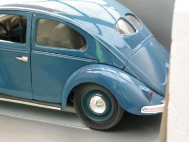 Preview: Solido Volkswagen VW Käfer, Brezelkäfer, blau, 1:17 in OVP