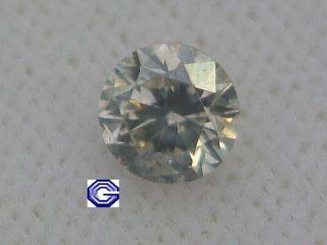 Natürlicher Diamant im Brillantschliff. 0.54 ct / si3 mit LGL Diamond Report