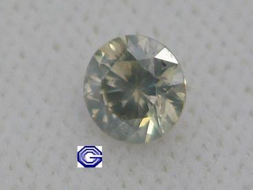 Natürlicher Diamant im Brillantschliff. 0.52 ct / si3 mit LGL Diamond Report