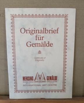 Ölgemälde "Flußlandschaft" Horst Baumgart, mit Zertifikat Schätzpreis 1.000,- EUR