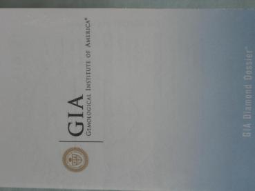 Diamant im Brillantschliff "G" 0.52 ct / VS2 mit GIA Report, Laser Inscription Registry