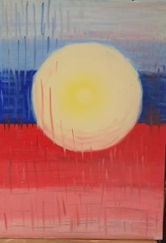 "Sonnenklang",  Maler: Klaus Georg Hofferbert