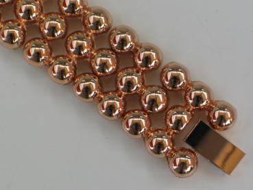 Excellanc Damenuhr mit Metallarmband, rosegoldfarben