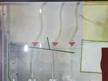 Künstler: Ole Fischer "ohne Titel", Abstrakt 1, Schätzpreis 2.640,- €