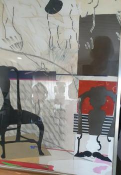 Künstler: Ole Fischer "Fading Away", Abstrakt 2, Schätzpreis 3.740.- €