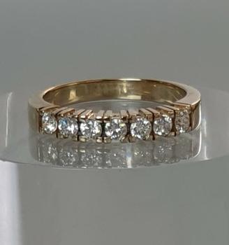 Christ Diamantring mit 0.35 ct. aus 585er Gold, Größe: 54, Gewicht: 4,1g
