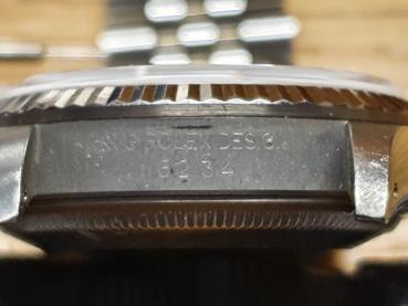 Rolex Datejust 36 Stahl, Weißgoldlünette mit Jubilee Armband, Ref. 16234
