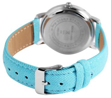 Preview: Excellanc Damenuhr mit Textilarmband