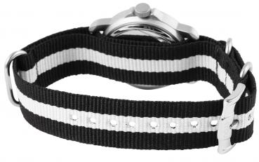 Preview: 4You Unisexuhr mit Textilarmband