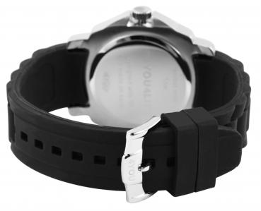 Preview: 4You Herrenuhr mit Silikonarmband