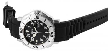 Preview: 4You Herrenuhr mit Silikonarmband