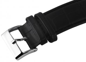 Akzent Herrenuhr mit Kunstlederband