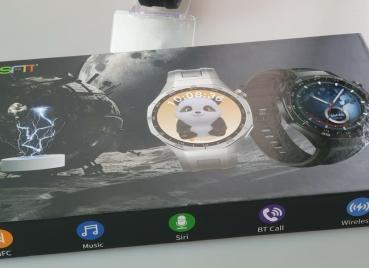 Preview: Smartwatch Laxasfit 1,52 Zoll Display mit vielen Funktionen UVP 89,- €