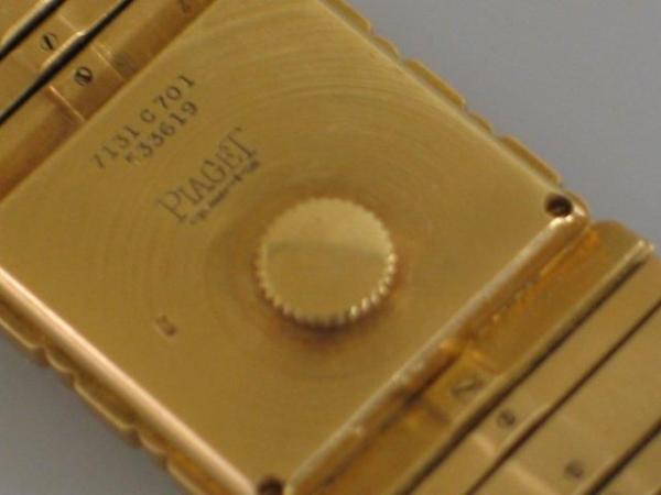 PIAGET Polo Herrenuhr aus 750er Gold mit Papieren