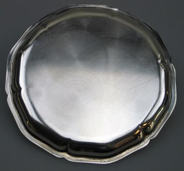 Gebäckschale Wilhelm Binder - Schwäbisch Gmünd aus 835er Silber, Gewicht: ca. 37,0g