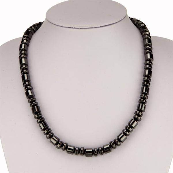 Magnetkette, 8mm, Schwarz, Länge 45 cm, Modell 5
