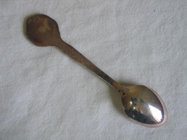 Sammellöffel "Keukenhof", versilbert, Länge: 12,0 cm, Gewicht: 16,3g
