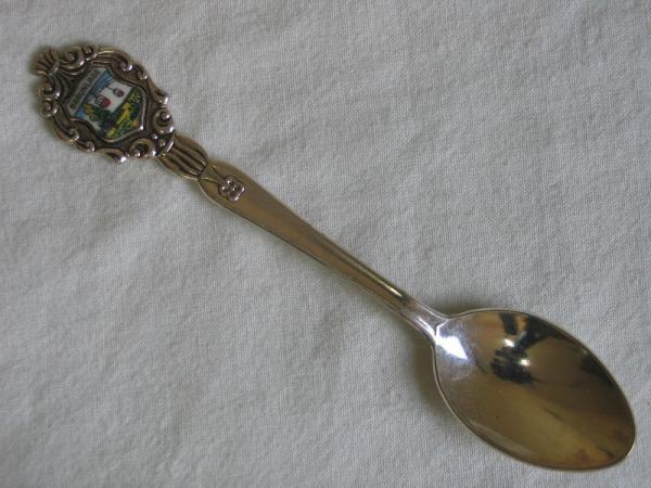 Sammellöffel "Braunlage", versilbert 90er Auflage, Länge: 11,5 cm, Gewicht: 13,1g