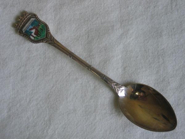 Sammellöffel "Düdinghausen/ Slo", versilbert 100er, Länge: 10,5 cm, Gewicht: 8,7g