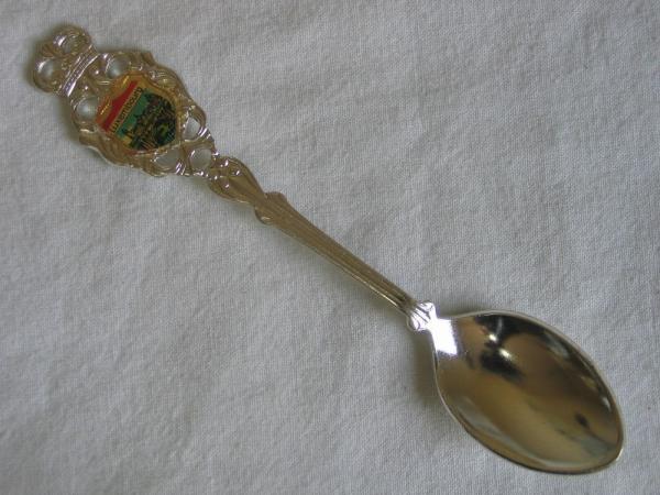 Sammellöffel "Luxembourg", versilbert, Länge: 11,8 cm, Gewicht: 14,1g