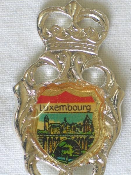 Sammellöffel "Luxembourg", versilbert, Länge: 11,8 cm, Gewicht: 14,1g