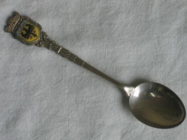 Sammellöffel "Goslar", Silber 800er, Länge: 10,5 cm, Gewicht: 8,5g
