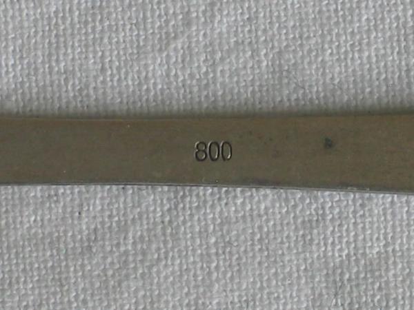 Sammellöffel "Lüchow", Silber 800er, Länge: 10,5 cm, Gewicht: 9,1g