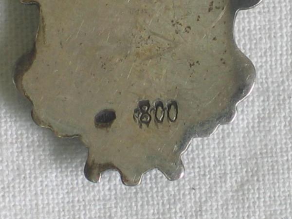 Sammellöffel "Genova", Silber 800er, Länge: 10,0 cm, Gewicht: 9,4g