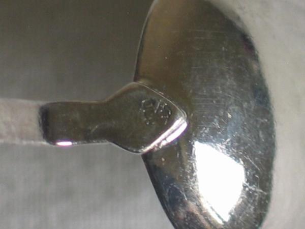 Sammellöffel "Heidelberg", 800er Silber, Länge: 10,0 cm, Gewicht: 9,0g