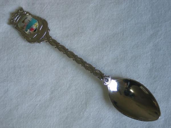 Sammellöffel "Capri", versilbert, Länge: 11,5 cm, Gewicht: 11,8g