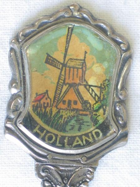 Sammellöffel "Holland", versilbert, Länge: 12,0 cm, Gewicht: 14,5g