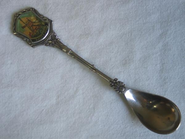 Sammellöffel "Holland", versilbert, Länge: 12,0 cm, Gewicht: 14,5g