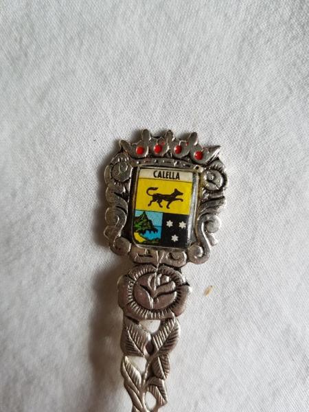 Sammellöffel "Calella", versilbert, Länge: 11,0 cm, Gewicht: 17,5g