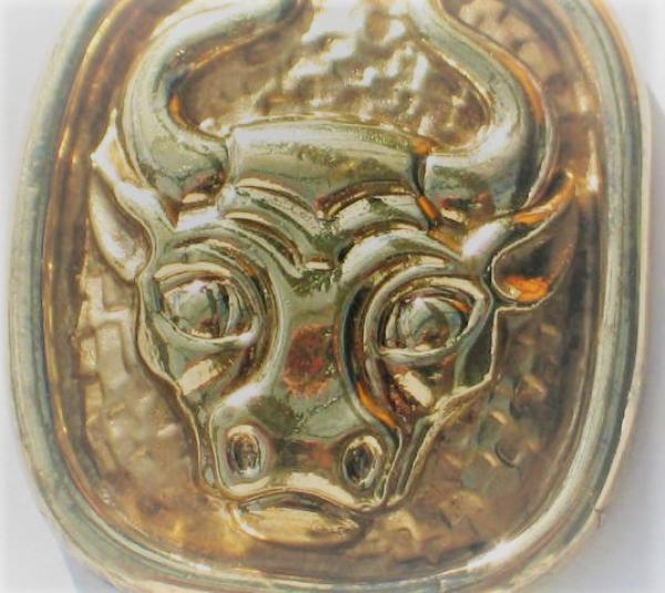 Sternzeichenanhänger "Stier", 333er Gold, Gewicht: 6,8g