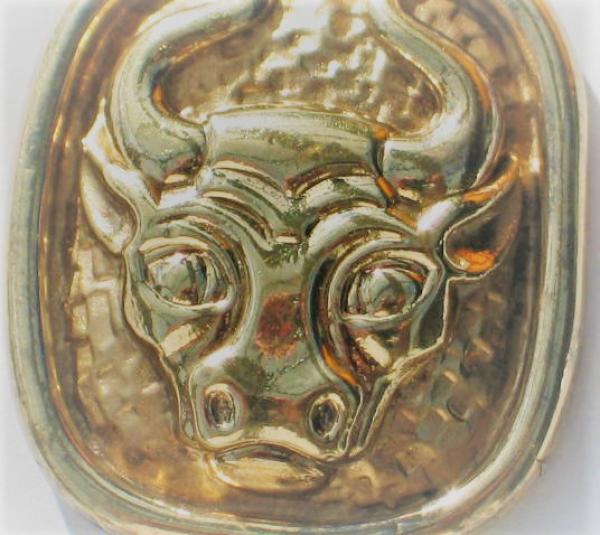 Sternzeichenanhänger "Stier", 333er Gold, Gewicht: 6,8g