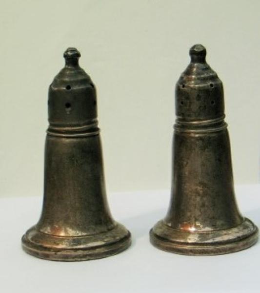 Vintage "Reed & Barton" Salz & Pfefferstreuer, 925 Sterlingsilber, USA