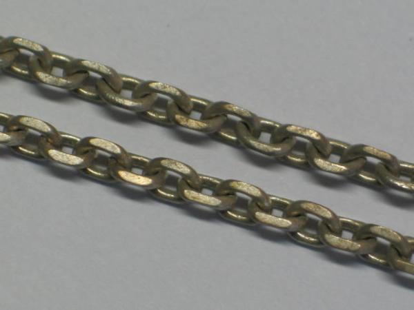 Ankerkette -matt- aus 925er Sterlingsilber, Länge 43,0 cm Gewicht: 10,4g