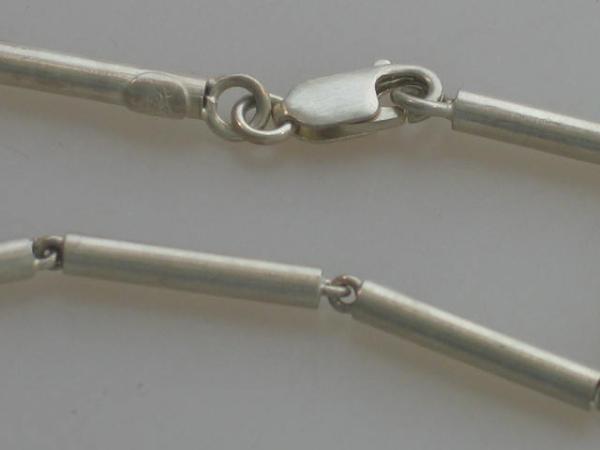 Stäbchen Armband, 925er Sterlingsilber, Länge: 20,5 cm , Gewicht: 9,6g