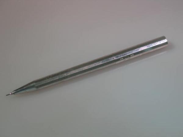 Vintage "Mas" Druckbleistift mit Ersatzminen, 925er Sterlingsilber, Länge 14,5 cm, Gewicht: 51g