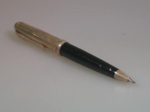 Vintage Lalex 1938 Drehbleistift, 925er Sterlingsilber, Länge 11,5 cm