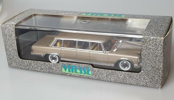 Vitesse Mercedes-Benz 600 Pullmann (1965) W100, goldmetallic, 1:43 in OVP