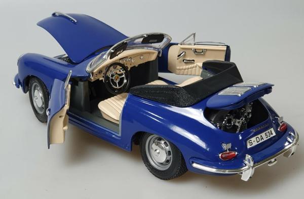 Porsche 356 B Cabrio 1:18