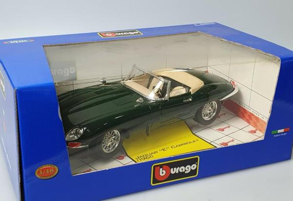 Jaguar E Cabriolet 1:18