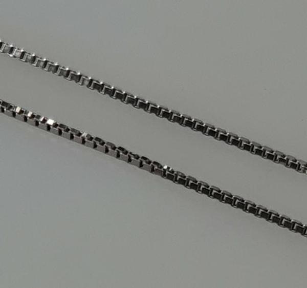 Venezianerhalskette aus 835er Silber, Länge 40,0 cm, Gewicht: 2,5g