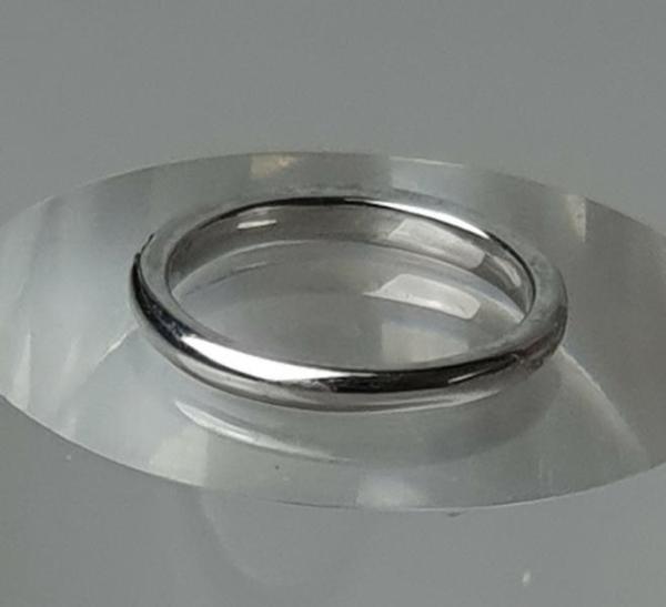 Bandring mit Zirkoniabesatz, Größe 57