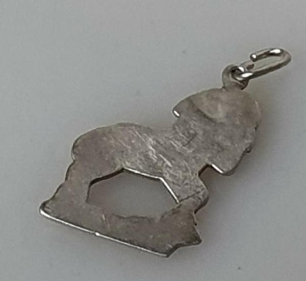 Anhänger "Einhorn" aus 925er Sterlingsilber, Gewicht: 2,8g